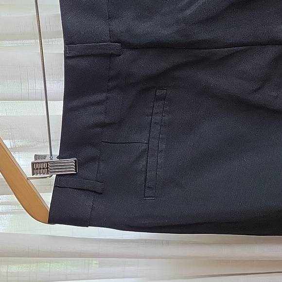 NWT Banana Republic Linen Blend Black Pants Size 10 - Picture 6 of 8